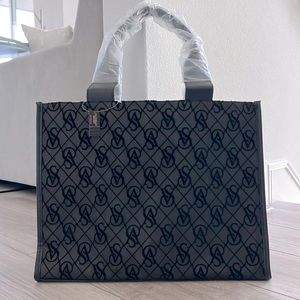 NWT Victoria’s Secret tote bag black sheer